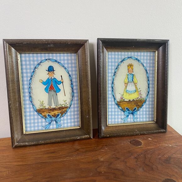Vintage Swiss Cottagecore Framed Photos - Picture 1 of 9